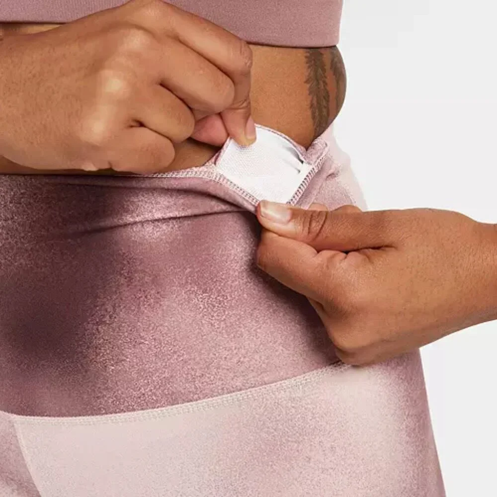 NWT New Nike Women's One High-Rise Printed Leggings XS Yoga Pants Training Pant - Picture 3 of 4